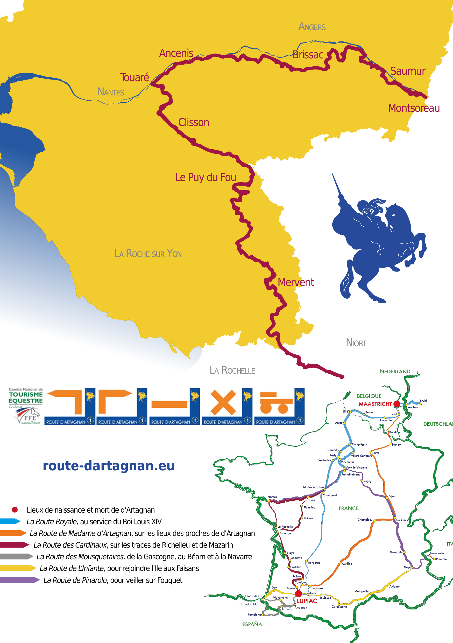 Route Européenne D’Artagnan
