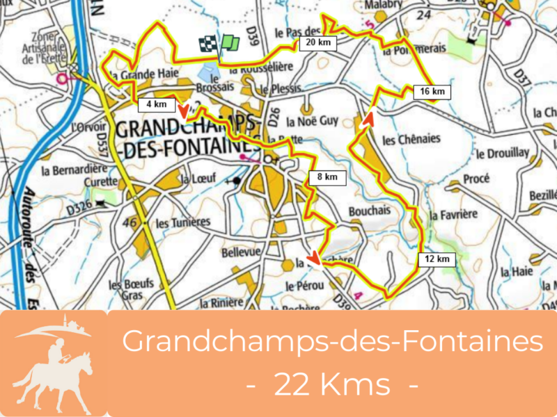 Autour de Grandchamp-les-Fontaines (44)