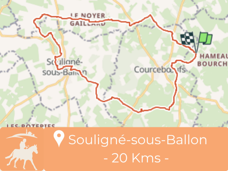 Circuit Maine Cœur de Sarthe – Variante