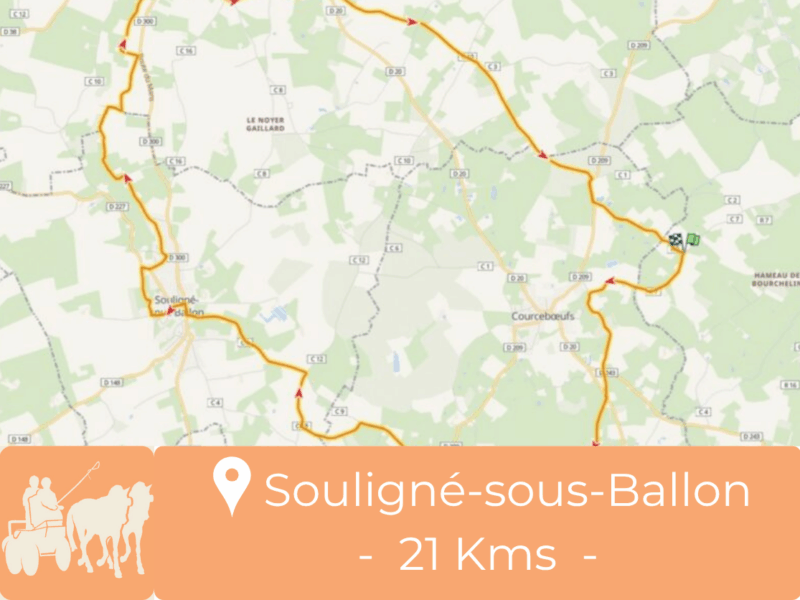 Circuit Maine Cœur de Sarthe – attelage