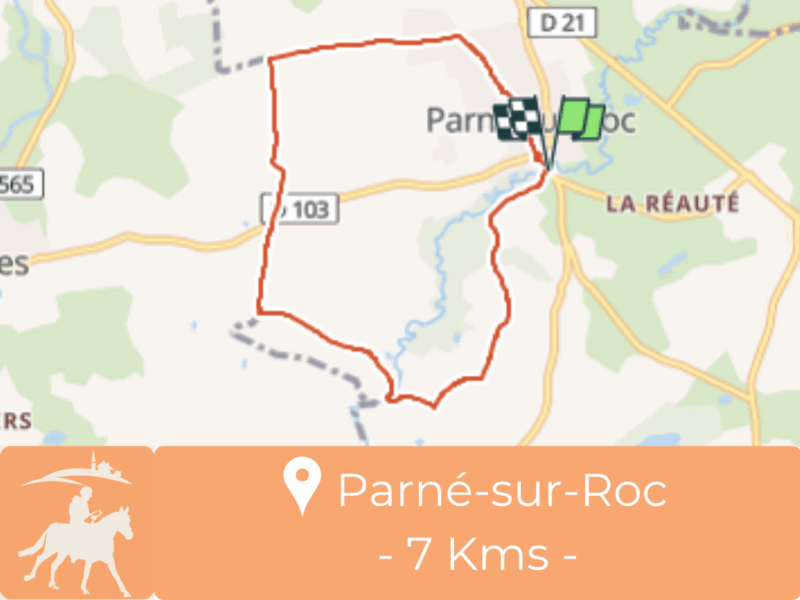 Circuit de Parné sur Roc – cavalier