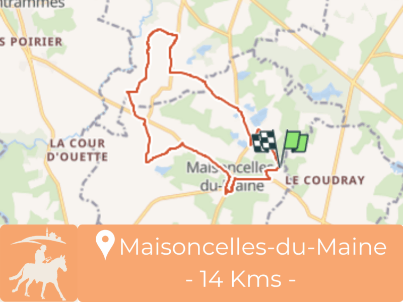 Circuit de Maisoncelles du Maine – cavalier