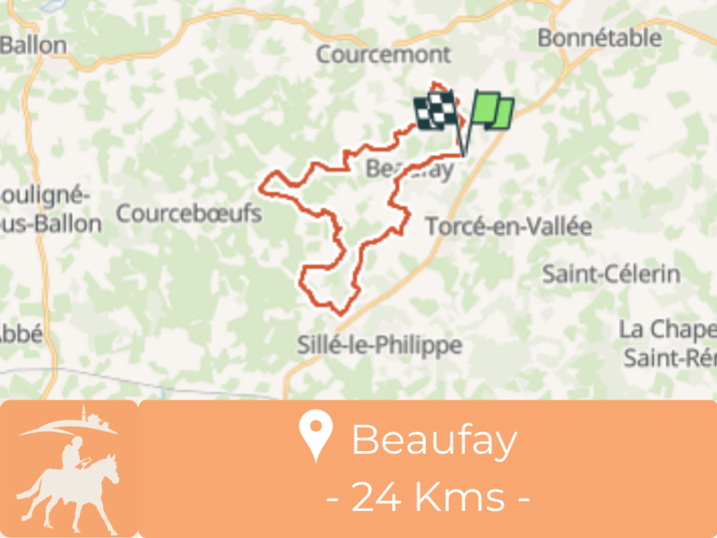 Circuit de Beaufay – Variante 1 cavaliers