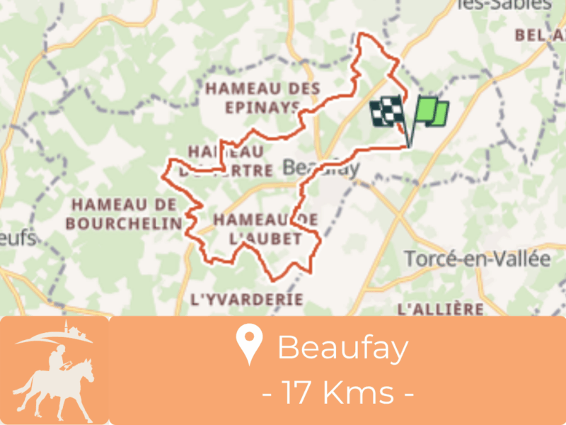 Circuit de Beaufay – Variante 2 cavaliers