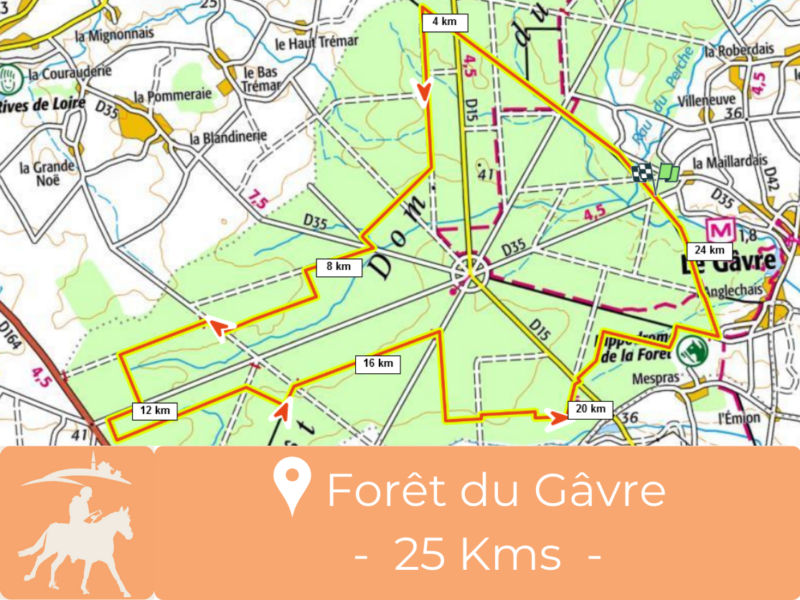 Circuit Forêt Domaniale du Gâvre