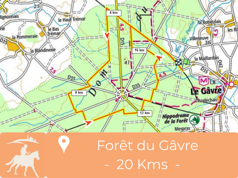 Circuit Forêt Domaniale du Gâvre – Variante