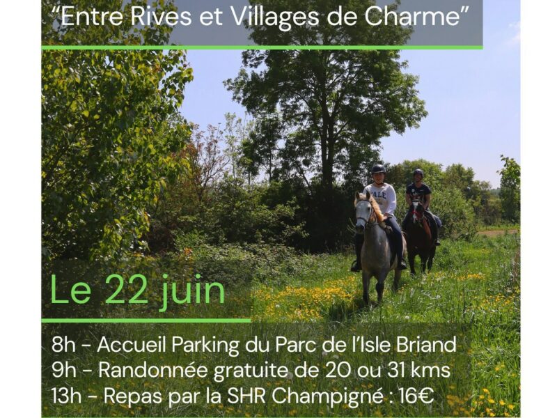Randonnée inaugurale « Entre Rives et Villages de Charme » autour du Lion d’Angers Randonnée inaugurale « Entre Rives et Villages de Charme » autour du Lion d’Angers