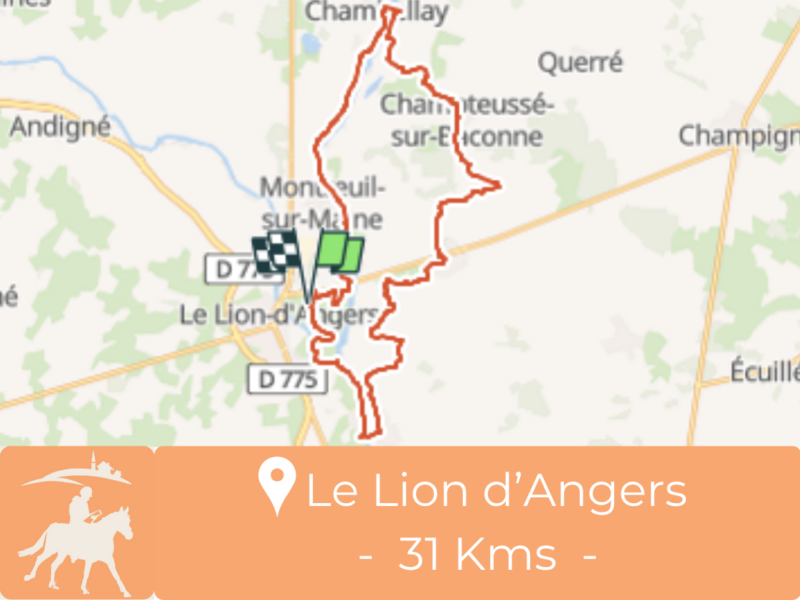 Boucle équestre du Lion d’Angers « Entre rives & villages de charme ».