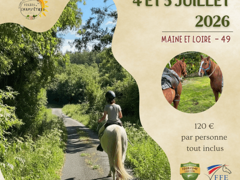 Réservez déjà votre GRTE en Anjou les 4 et 5 juillet 2026