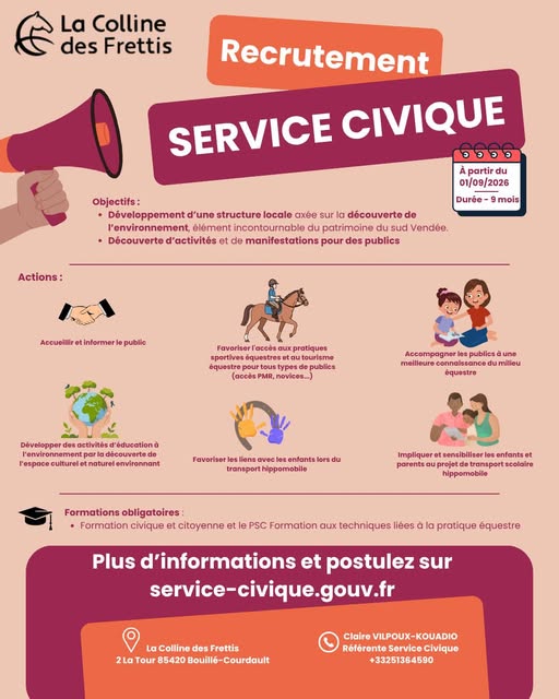 Recrutement Service Civique