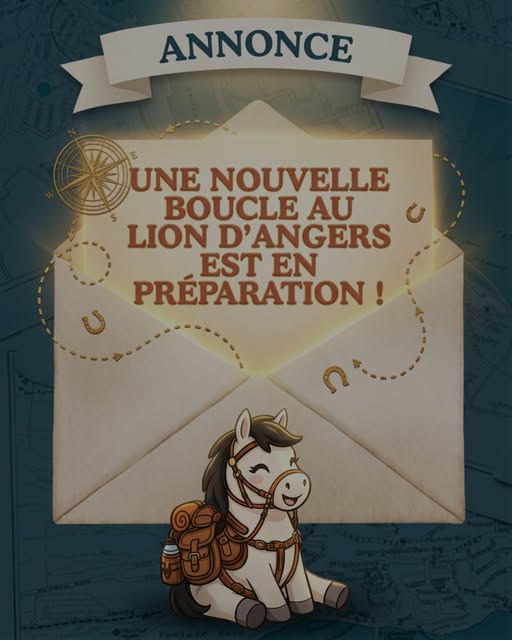Nouvelle boucle équestre près du Lion d&rsquo;Angers