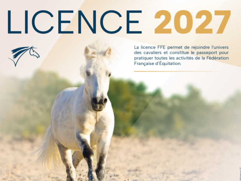Votre licence 2027 est arrivée